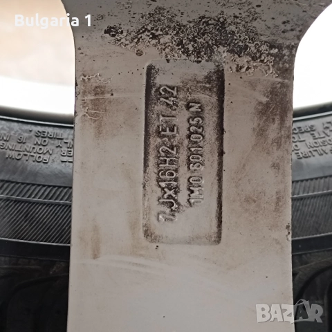 Джанти Seat VW Audi 5х100 16 с летни гуми 215/45/16 , снимка 10 - Гуми и джанти - 52478193