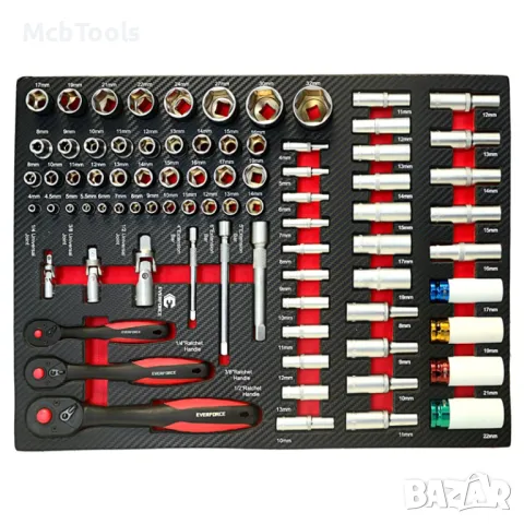 Професионален шкаф с инструменти EVERFORCE, Maxi-Line, снимка 2 - Други инструменти - 47518677