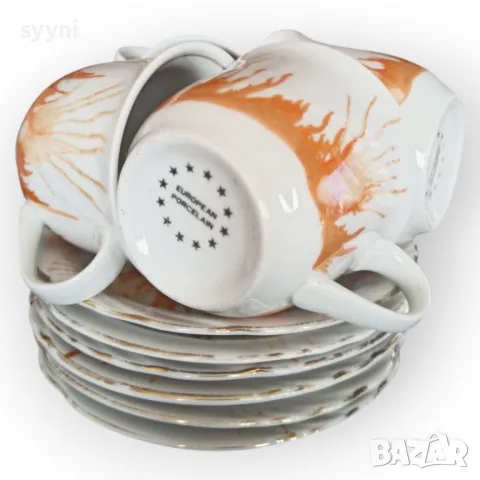 Сервиз за чай, порцелан, кухня., снимка 16 - Сервизи - 49891141