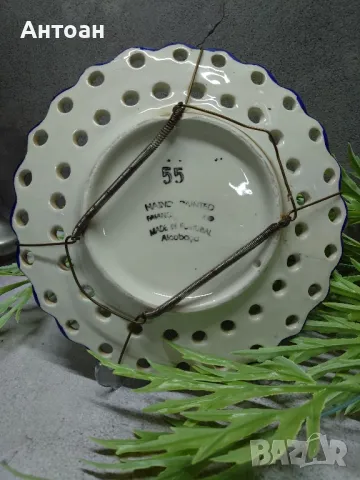 Керамична чиния за окачване на стена - Португалия , снимка 4 - Декорация за дома - 47985494