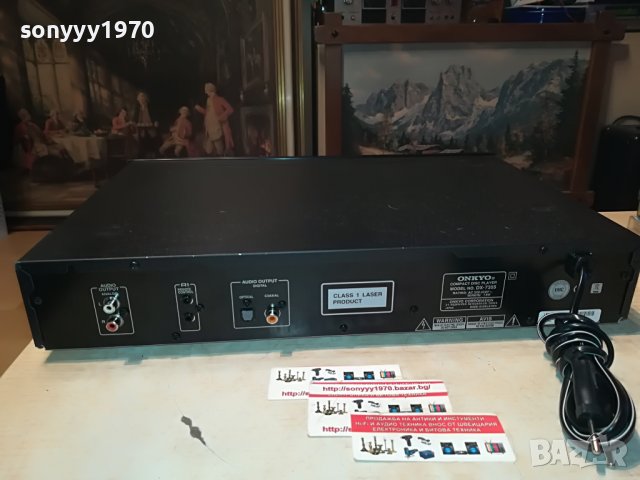 ПОРЪЧАНО-ONKYO DX-7355 CD/MP3 PLAYER ВНОС SWISS 3110221924, снимка 17 - Декове - 38514834