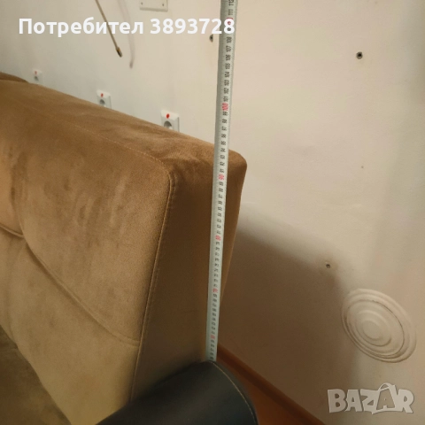 Разтегателен Диван с лежанка, снимка 10 - Дивани и мека мебел - 52577245