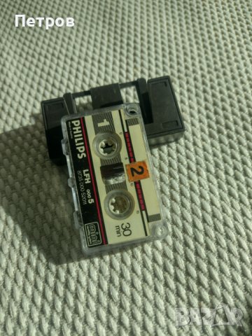 Мини аудио касета Philips LFH 005. Касетка за диктофон, снимка 1 - Аудио касети - 43166303