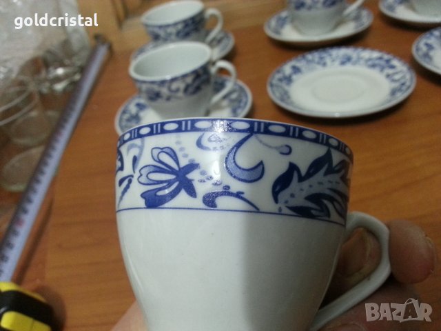 Стар български порцелан чаши за кафе , снимка 4 - Антикварни и старинни предмети - 38504695