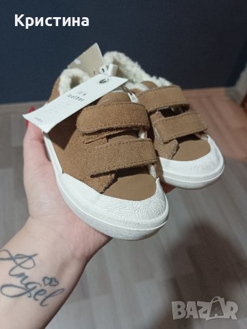  Чисто нови детски обувки за момченце на zara 22-ри номер, снимка 2 - Детски маратонки - 43316309
