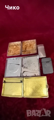 3бр стари табакери и 2бр запалки, снимка 11 - Антикварни и старинни предмети - 53139403