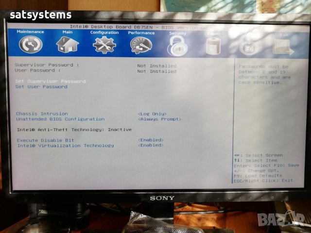 Дънна платка Intel Desktop Board DB75EN Socket LGA1155, снимка 12 - Дънни платки - 43453747
