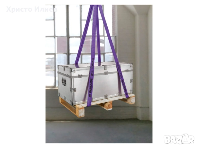 Сапан за осигуряване на товари Кръгла примка за повдигане на тежки товари