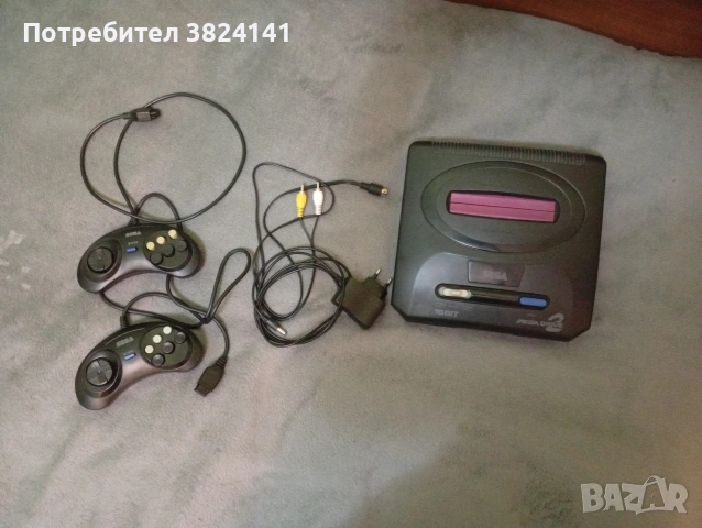 Конзола Sega mega drive 2 със 4 дискети, снимка 2 - Други игри и конзоли - 53066537