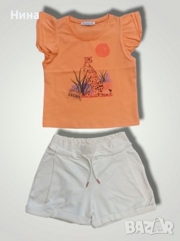 Блузка NK в слънчево оранжев цвят , снимка 3 - Детски тениски и потници - 37287095