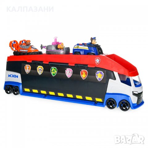 PAW PATROL Камион Paw Patroller с 2 рампи 6060442, снимка 8 - Коли, камиони, мотори, писти - 38459937