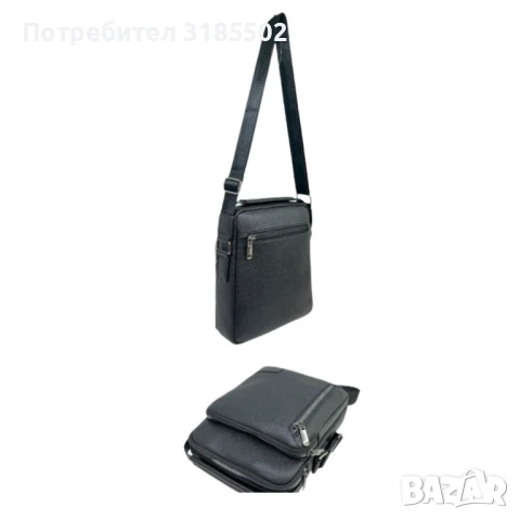 Практична мъжка чанта с регулируема дръжка, снимка 3 - Чанти - 51219959