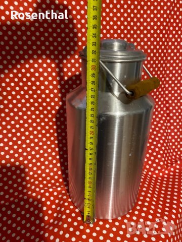 Голяма алуминиева котленица 5 л., снимка 4 - Антикварни и старинни предмети - 43139223