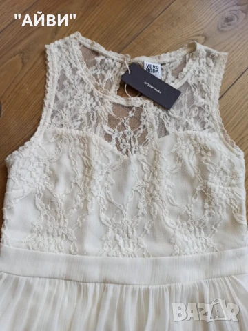  Дамска прекрасна рокля VERO MODA, снимка 6 - Рокли - 51333789