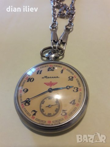 Стар джобен часовник , снимка 4 - Антикварни и старинни предмети - 27661234