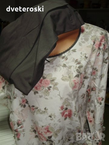 Дамска пижама с дълъг ръкав ХЛ , снимка 4 - Пижами - 23854418