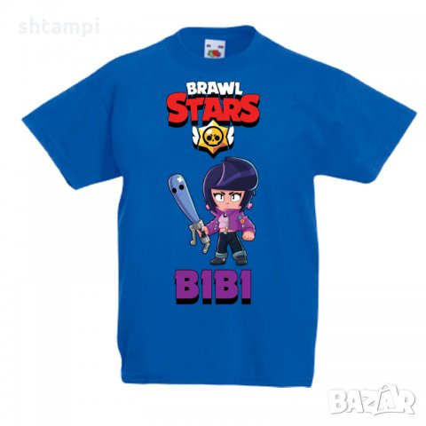 Детска тениска Bibi Brawl Stars, снимка 3 - Детски тениски и потници - 32919628