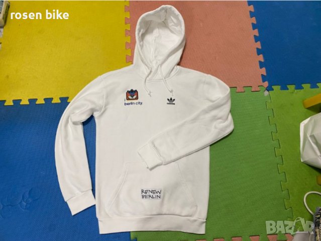  ''Adidas Adicolor Essentials Trefoil Hoodie''оригинален съичър S размер, снимка 1 - Суичъри - 38582494