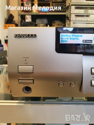 Ресийвър Kenwood KRF-V5030D Две по 80 вата на 4 ома. В отлично техническо и визуално състояние., снимка 3 - Ресийвъри, усилватели, смесителни пултове - 50029395