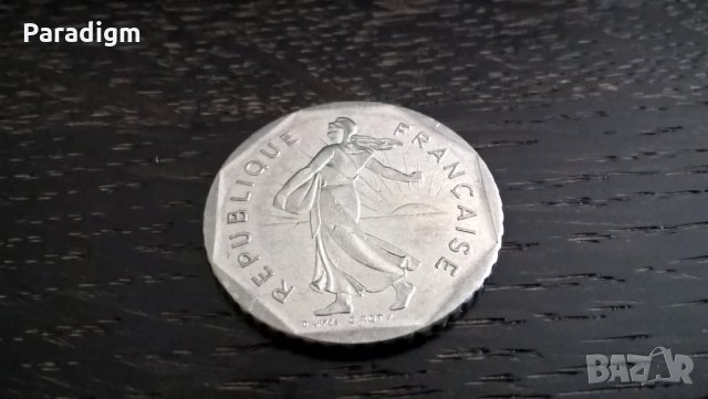 Монета - Франция - 2 франка | 1980г., снимка 4 - Нумизматика и бонистика - 28402799