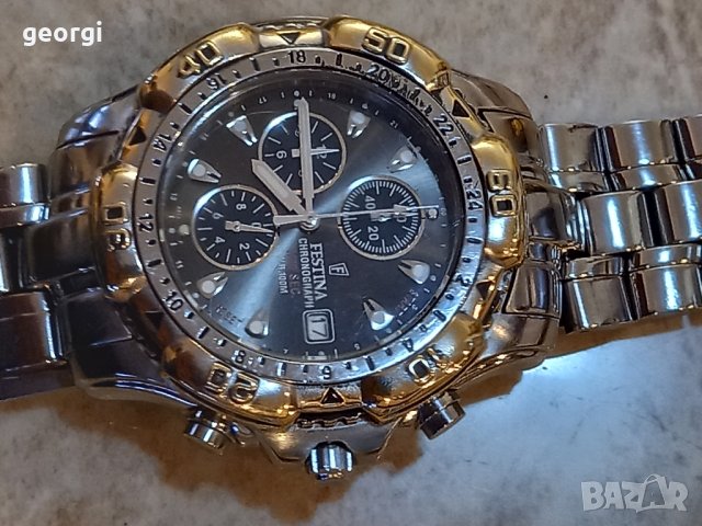 мъжки часовник Festina chronograph , снимка 5 - Мъжки - 43844149