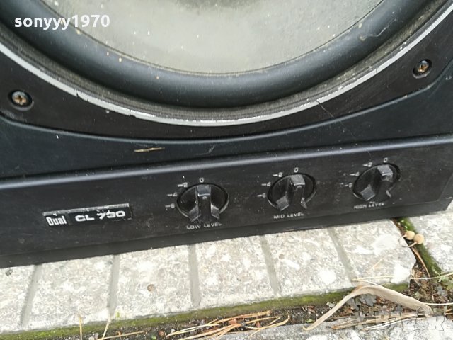 DUAL-ТОНКОЛОНА-1БР dual cl730 150w-hifi made in germany-внос швеицария-1брои, снимка 5 - Тонколони - 27275355