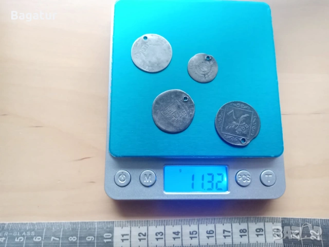 Лот сребро,монети,Австроунгария,Бавария,кройцер, накит,стари, снимка 8 - Нумизматика и бонистика - 53485712