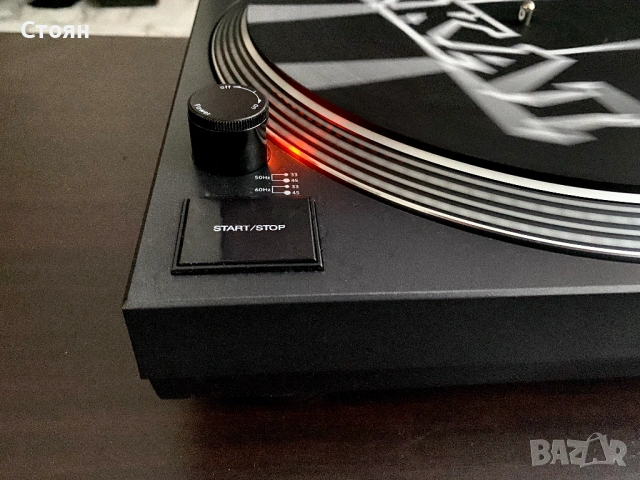 Почти нов грамофон Akai, снимка 4 - Грамофони - 53259615