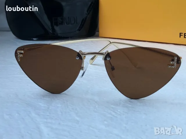Fendi Дамски слънчеви очила тъиъгълни 3 цвята, снимка 11 - Слънчеви и диоптрични очила - 47930952