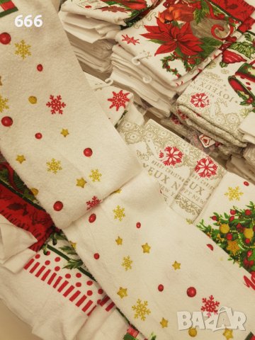Коледни кърпи, снимка 4 - Декорация за дома - 43011075