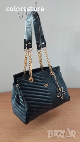  Луксозна черна чанта Victoria Secret/SS-D24, снимка 5 - Чанти - 40620835