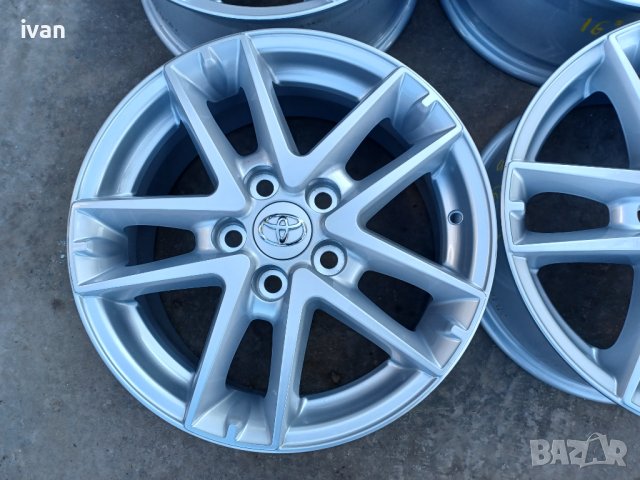 4бр. чисто нови оригинални алуминиеви джанти TOYOTA 16'' 5x114.3 , централен отвор 60.1 , ET45, 6.5J, снимка 3 - Гуми и джанти - 43472555