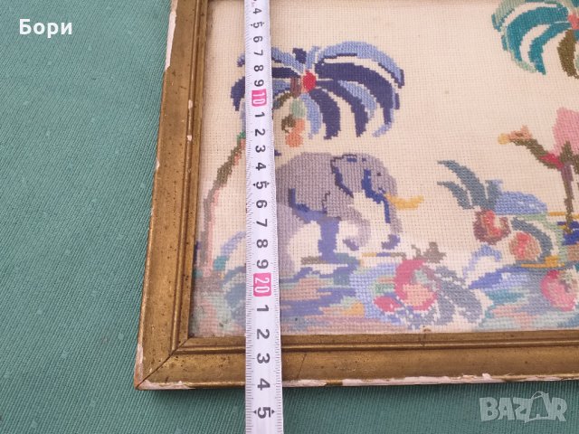 Стар гоблен, снимка 4 - Гоблени - 34787207