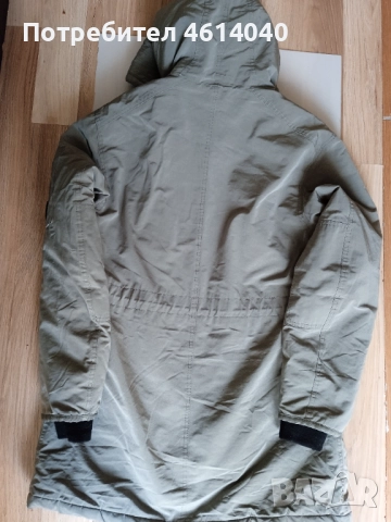 Яке дълго зимно мъжко REPLAY размер L / XL, снимка 8 - Якета - 52821859