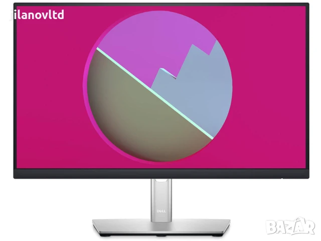 Монитор Dell P2222H 1920x1080 с 12 месеца гаранция