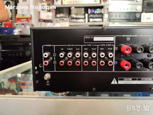 Усилвател Kenwood KA-2050R Black В отлично техническо и визуално състояние., снимка 10 - Ресийвъри, усилватели, смесителни пултове - 51581928