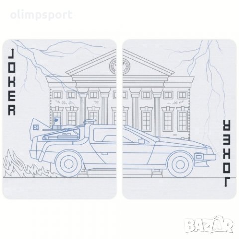 карти за игра BICYCLE BACK TO THE FUTURE Bicycle и Universal Pictures си сътрудничат, за да представ, снимка 7 - Карти за игра - 37755366