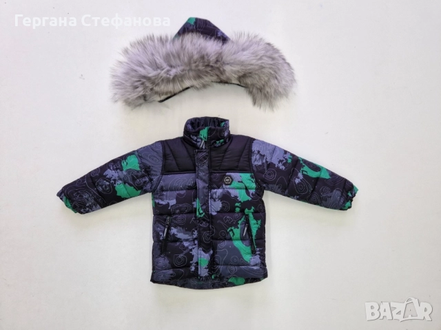 Нов модел!! Зимно яке с естествен пух  Фирма Деги Размери-86,92,98,104,110,116 Цена-80 лв, снимка 3 - Детски якета и елеци - 52459364