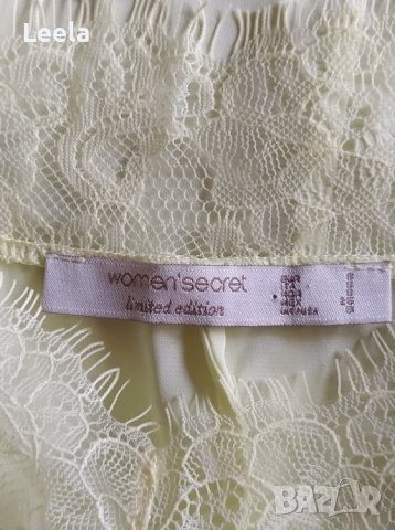 Топ/Камизолка от сатен Woman's Secret Limited Edition, снимка 5 - Корсети, бюстиета, топове - 38199632
