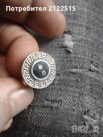 дамски сребърен пръстен