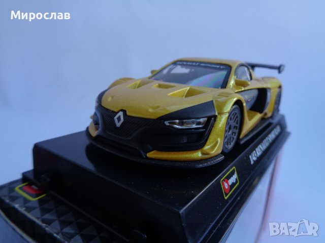  1:43 BBURAGO RENAULT SPORT R.S.01 КОЛИЧКА ИГРАЧКА МОДЕЛ, снимка 4 - Колекции - 44048837