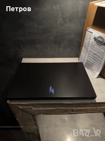 КАТО ЧИСТО НОВ Acer Nitro V 15 RTX 3050 + гаранция, снимка 2 - Лаптопи за игри - 52575203