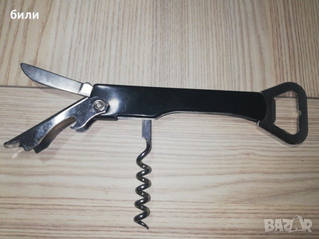 Рекламна функционална отварачка, тирбушон, нож , снимка 3 - Ножове - 27686047