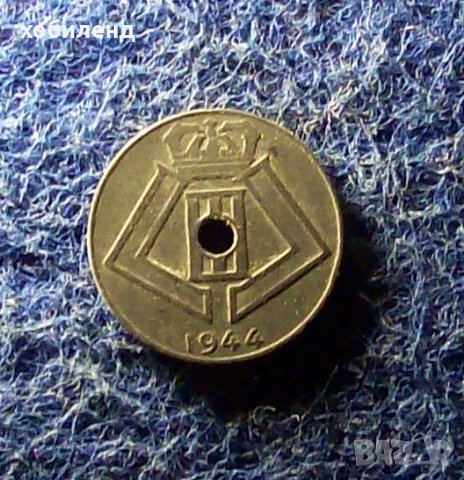 10 цента Белгия 1944 - цинк, снимка 3 - Нумизматика и бонистика - 26485280