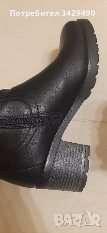  Дамски боти, снимка 3 - Дамски обувки на ток - 43901379