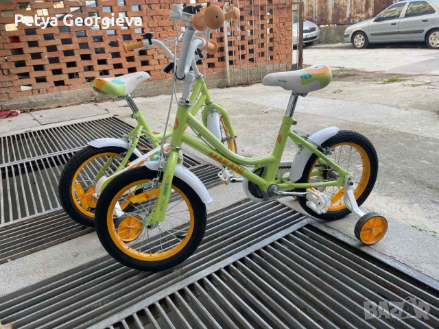 Детски велосипеди 14" Makani - Pali Green - 2 бр., снимка 4 - Велосипеди - 52822876