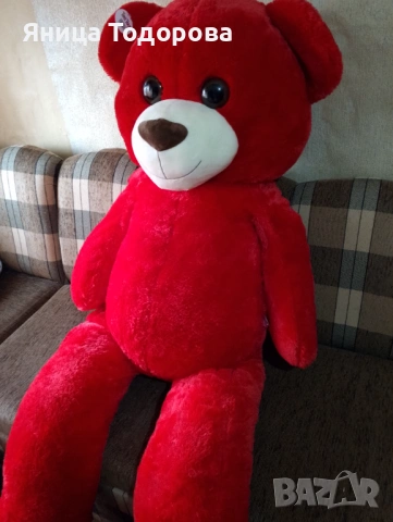 Голямо плюшено мече - 180см, снимка 2 - Плюшени играчки - 53482961