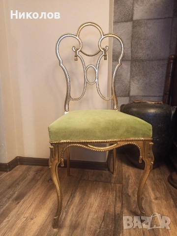 Месингов стол Peris Andreu , снимка 3 - Антикварни и старинни предмети - 52573614