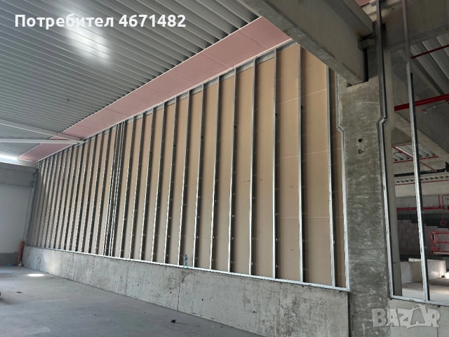 Монтаж на гипсокартон - тавани, предстени, преградни, растер, куфари, снимка 10 - Монтажи - 52683615