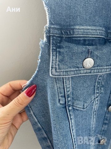 Дънков елек Calvin Klein Jeans, снимка 11 - Елеци - 38226209